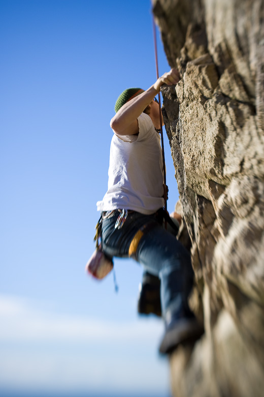 Climbing Mike